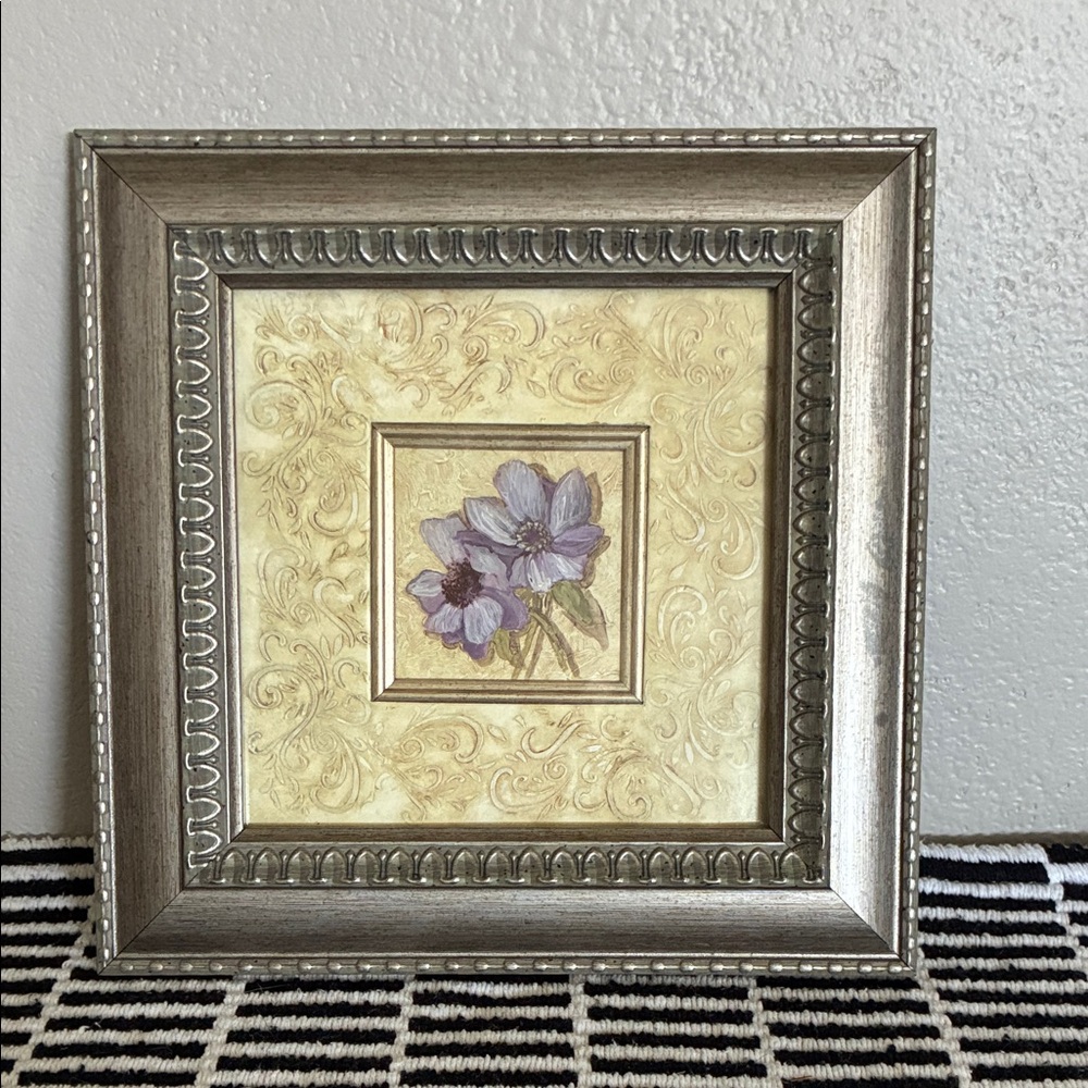 Framed Floral Wall Art